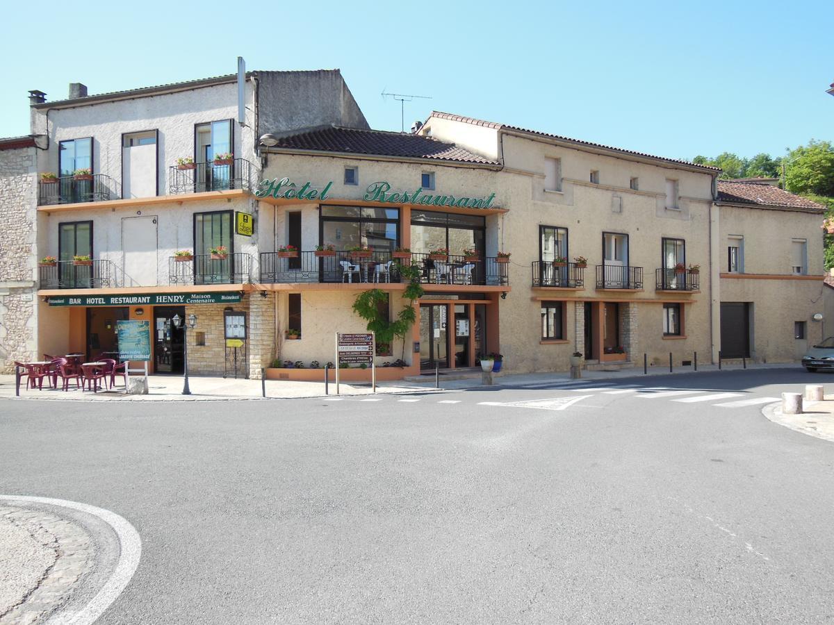 Hotel Restaurant Henry Puy-lʼÉvêque Exterior foto